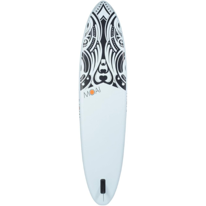 MOAI 9'5'' Надувна SUP дошка для веслування стоячи, преміум-комплект: весло з фіброволокна, сумка, насос, плавник