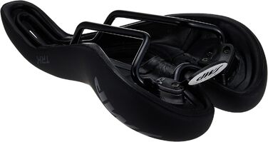Чоловіче велосипедне сідло SMP4Bike TRK, чорне, 28×16 см