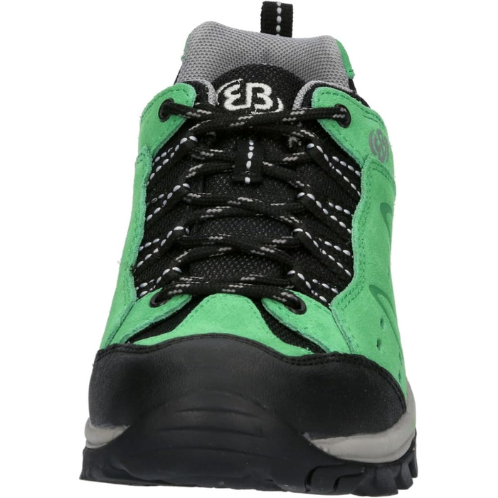 Туфлі трекінгові та для прогулянок Brütting Mount Bona Low (43 EU, зелено-чорні)