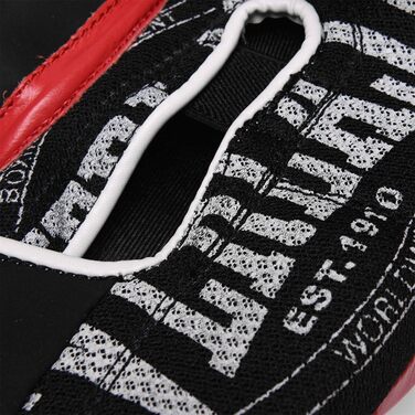 Боксерські рукавички Everlast 1910 Classic з натуральної шкіри, для тренувань з мішком та лапами, на липучці, потрійна амортизація, ергономічне зчеплення – Оригінальні Everlast RED 16OZ