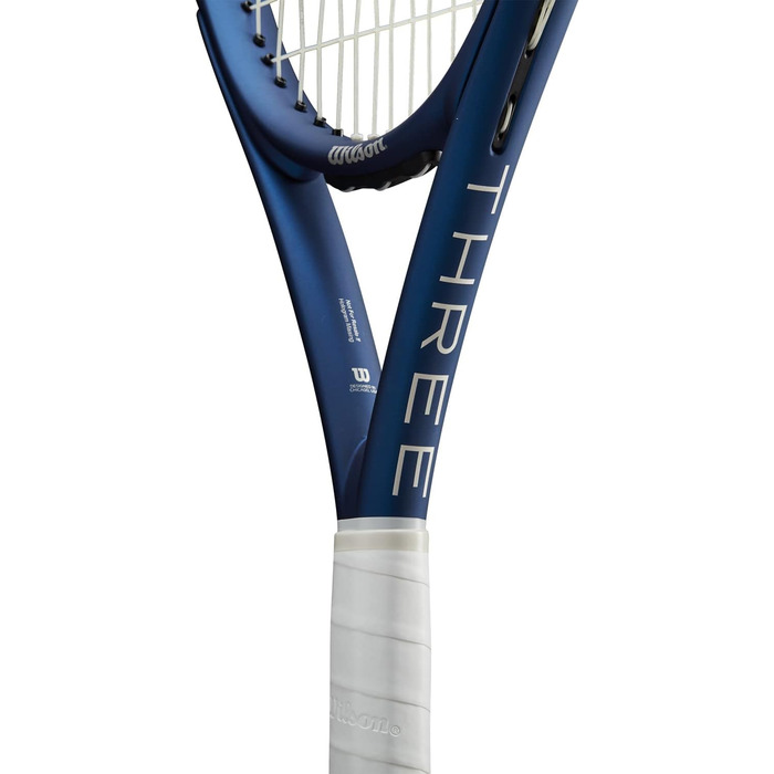 Тенісна ракетка Wilson Triad Three для дорослих, синя