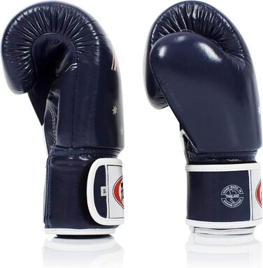 Боксерські рукавички Fairtex BGV1, сині, 340 г – професійні, шкіряні, для тренувань та змагань