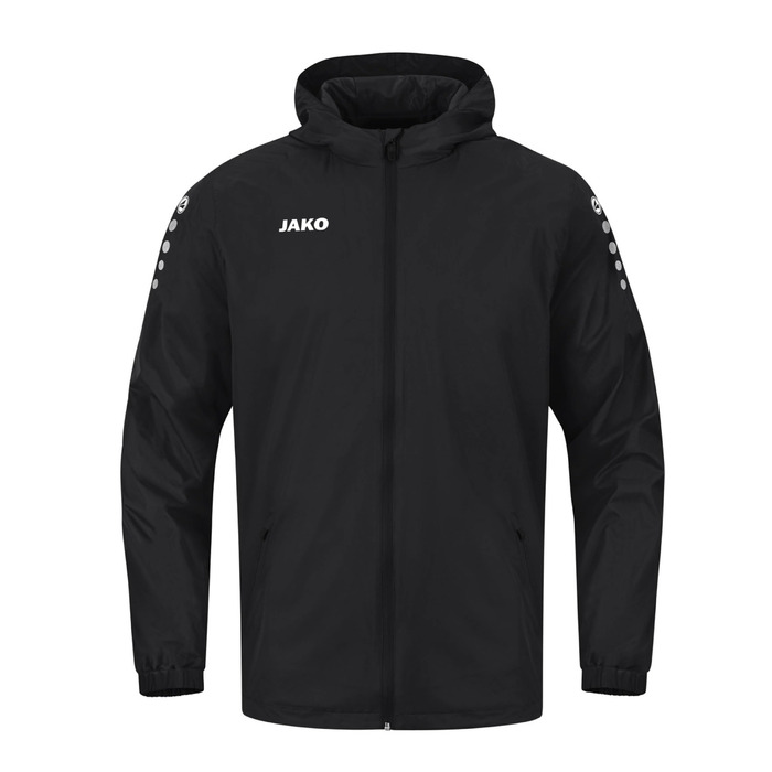 Чоловіча водонепроникна куртка JAKO Regenjacke, колір чорний, розмір L