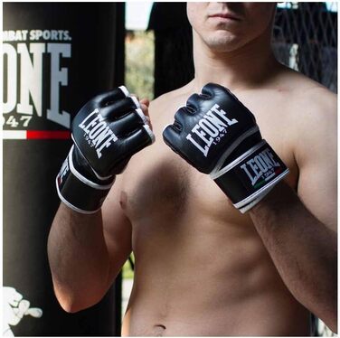 MMA рукавички Contact червоно-чорні для тренувань