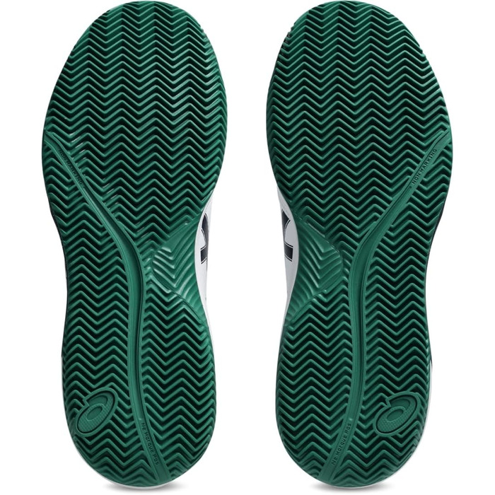 Тенісні кросівки ASICS Dedicate 8 Clay Mann Blau Weiß (42.5 EU, Широкий, Білий Midnight)