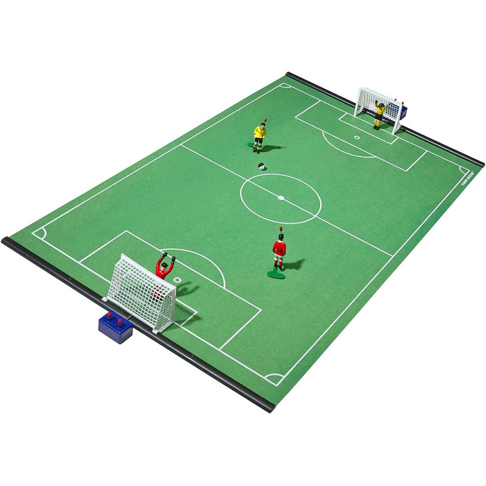 TIPP-KICK Classic 80x47 см – ігровий набір з 2 гравцями, 2 воротарями, 2 пластиковими воротами, 2 м'ячами, фетровим полем