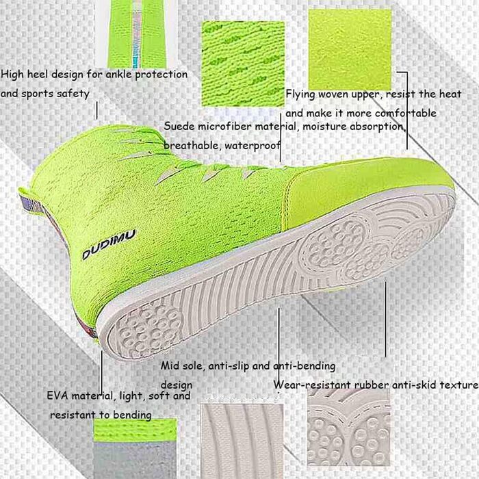 Боксерські рукавички для чоловіків, жінок та дітей - дихаючі, антиковзкі, для боксу, кросфіту та важкої атлетики. Розміри 32-39 EU, колір зелений