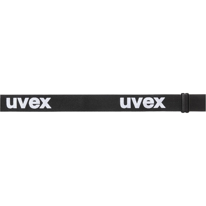 Дитяча лижна маска Uvex Speedy Pro, чорна, лінзи Lasergold, антифог, підвищена контрастність, розширене поле зору