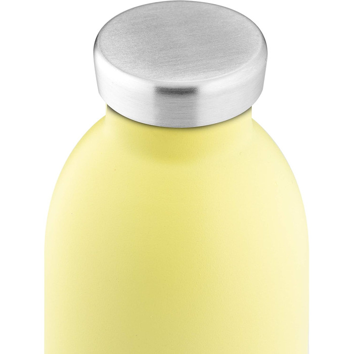 Термобутилка 24Bottles Clima Bottle Citrus 500 мл, нержавіюча сталь, BPA Free, італійський дизайн, зберігає холод 24 год, гаряче 12 год