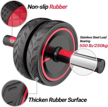 Тренування пресу READAEER з наколінниками, для дому, фітнес-обладнання