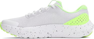 Чоловічі кросівки Under Armour Surge 4 (38.5 EU, Білий, Hyper Green, Чорний)