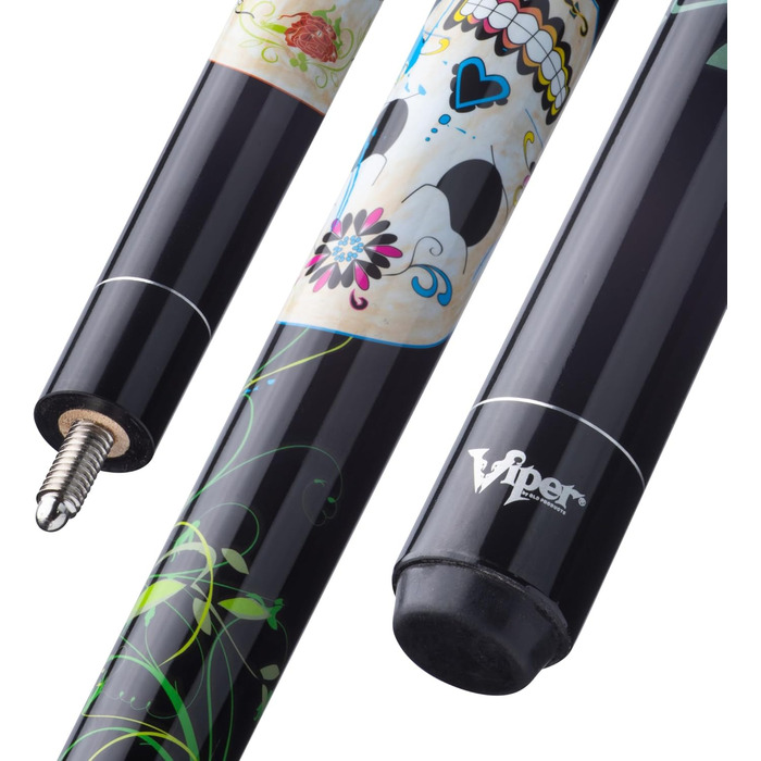 Більярдний кий Viper Underground Dia De Los Muertos, 147,3 см, 2-складовий, 19 унцій