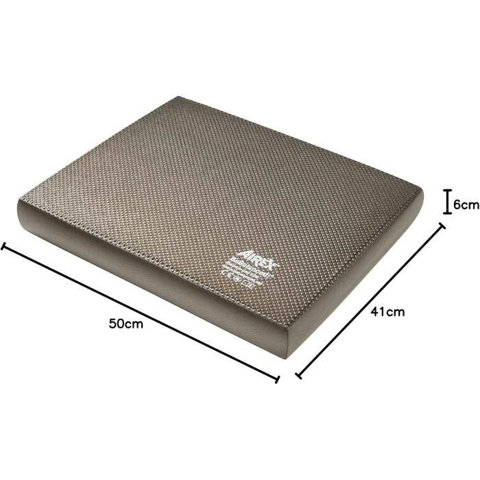 Балансувальна подушка Airex Balance Pad Elite 50x41x6 см, колір Lava, для фітнесу та реабілітації