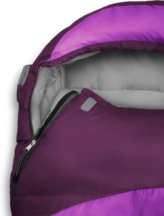 Спальний мішок Where Tomorrow Mumienschlafsack Violett 230x80 см - фіолетовий, для кемпінгу, теплий