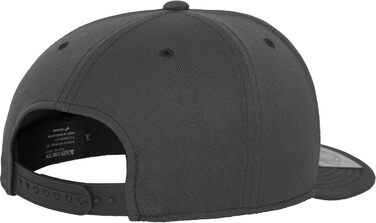 Кепка-снэпбек Flexfit для дорослих, регульований розмір, темно-сіра