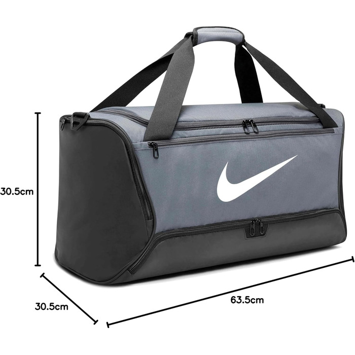 Кепка Nike унісекс, сірий/чорний/білий, універсальний розмір