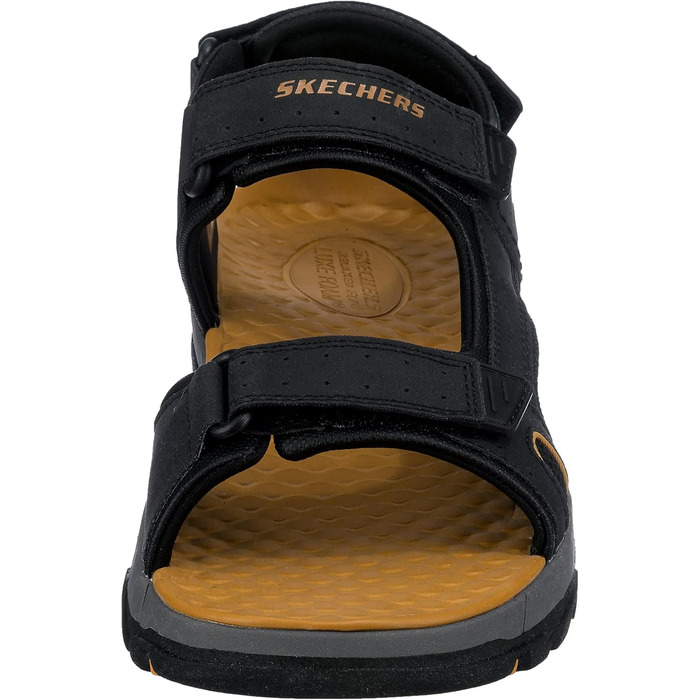 Чоловічі сандалі Skechers Tresmen Hirano 43 EU, чорні, синтетичні