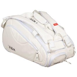 Сумка для падел Nox Pro Series Weiss - Біла, Професійна, для Ракетки та Аксесуарів