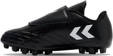 Дитячі футбольні бутси Hummel Hattrick MG JR з кріпленням на липучці, чорні, розмір EU 24