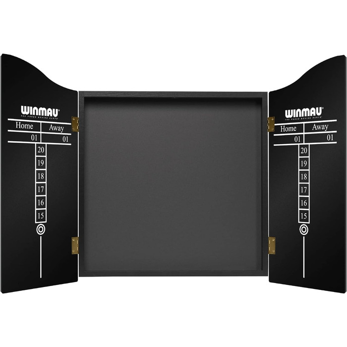 Дерев'яна шафа для дартсу WINMAU Man Cave з принтом