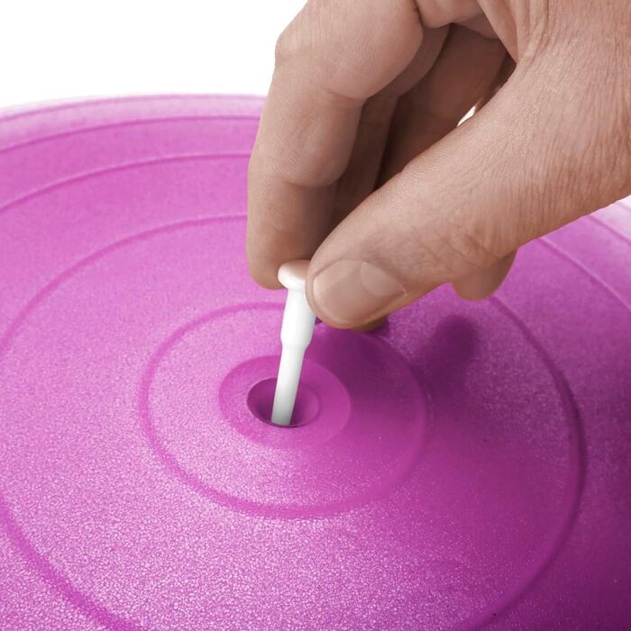 Фітбол BODYMATE 55 см: для фітнесу, йоги, тренувань спини та офісу (з насосом та E-book)