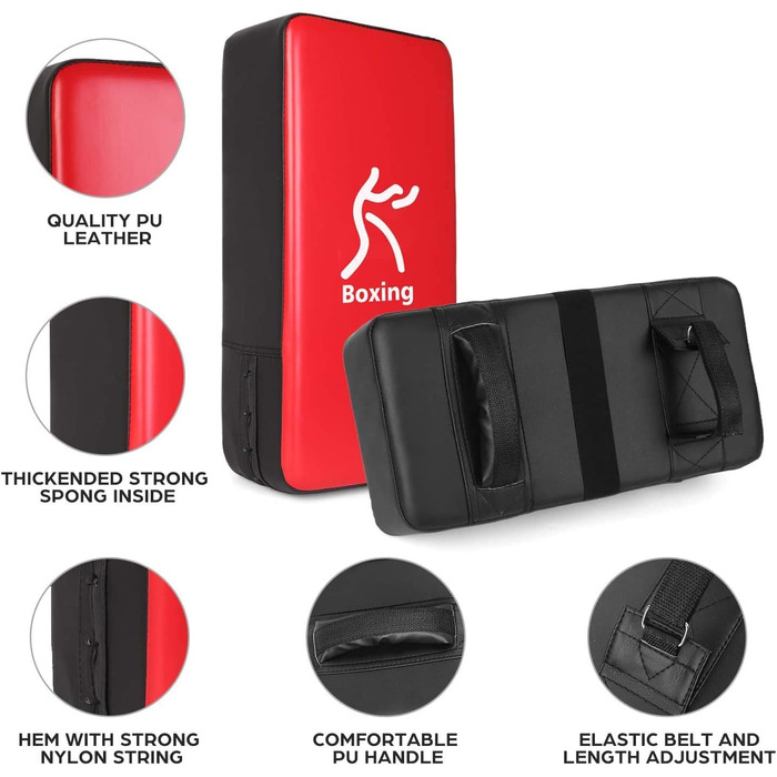 Набір рукавичок для боксу Odoland з PU наповнювачем, 6oz - для боксу, кікбоксингу, тайського боксу, тренувань