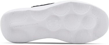 Кросівки для бігу Under Armour для хлопчиків UA BGS Essential, 38.5 EU, чорно-білі