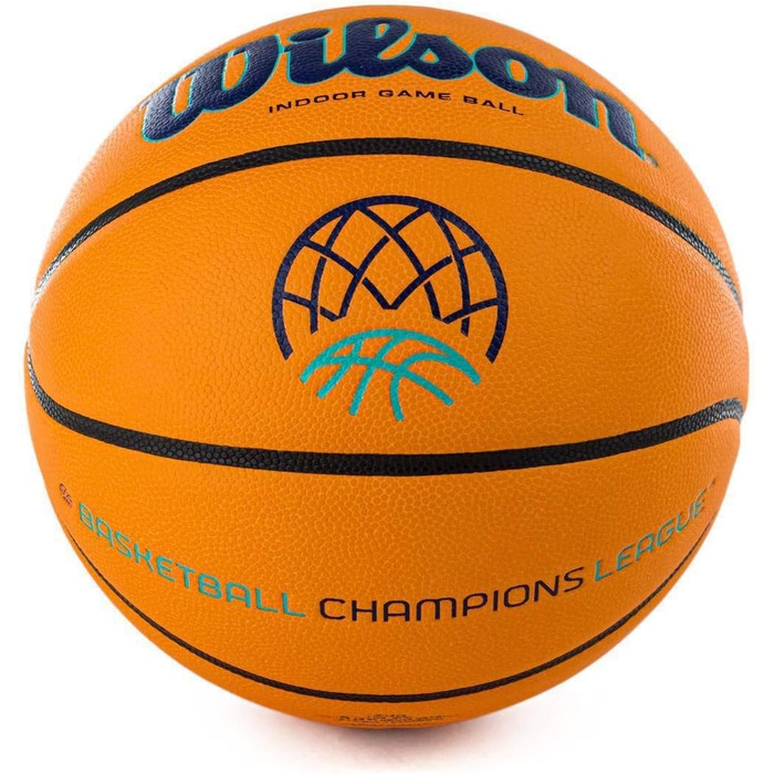 Баскетбольний м’яч WILSON Evo Nxt Champions League, розмір 7, офіційний ігровий м’яч Ліги чемпіонів