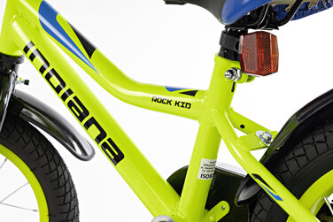 Дитячий велосипед Indiana Rock Kid, 14 дюймів, жовтий