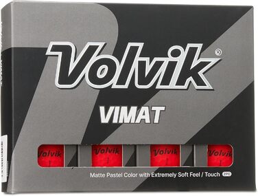 Гольфбол Volvik Vimat, яскравий, для гольфу
