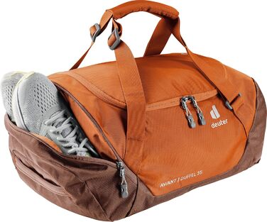 Дорожня спортивна сумка Deuter AViANT Duffel 35 л, каштан-умбра