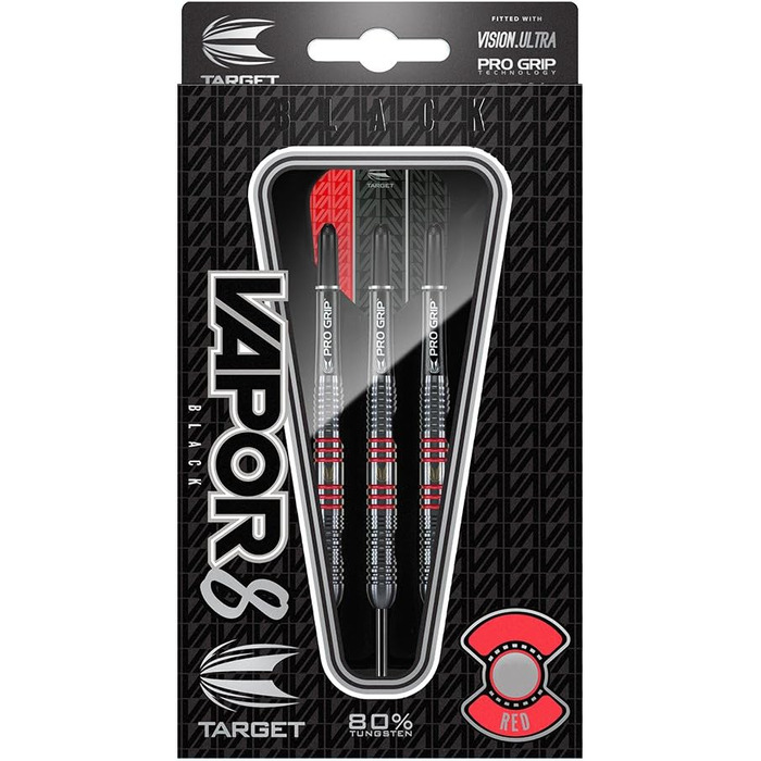 Дротики для дартсу Target Vapor 8, сталевий наконечник