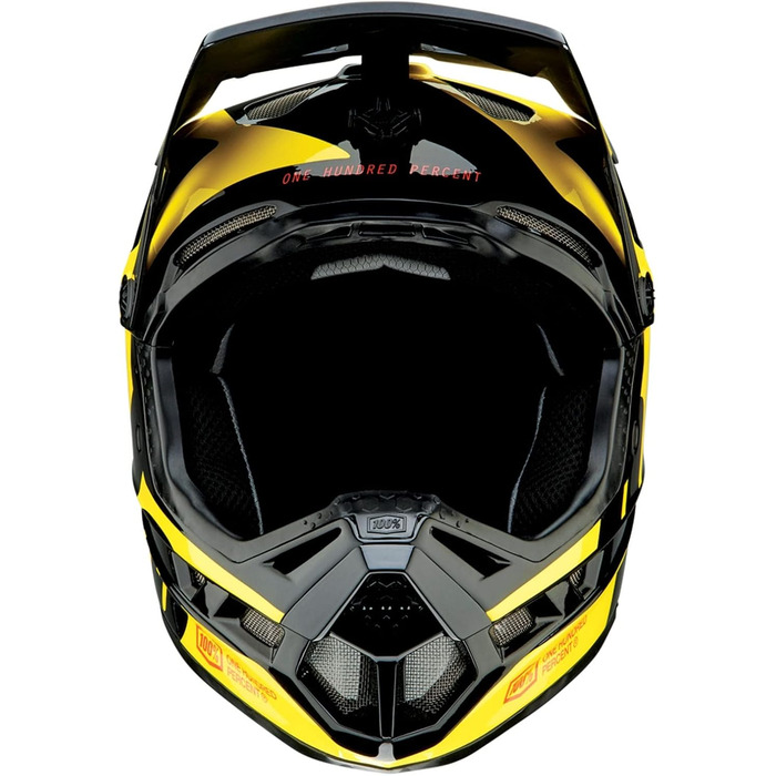 Шолом для даунхілу MTB/BMX, 100% композит, легкий та дихаючий, склопластик, з козирком і підборіддям, жовтий неон, розмір L