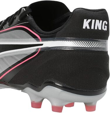 Футбольні бутси PUMA King Match FG/AG, 43 EU, Puma Silver/Black/White