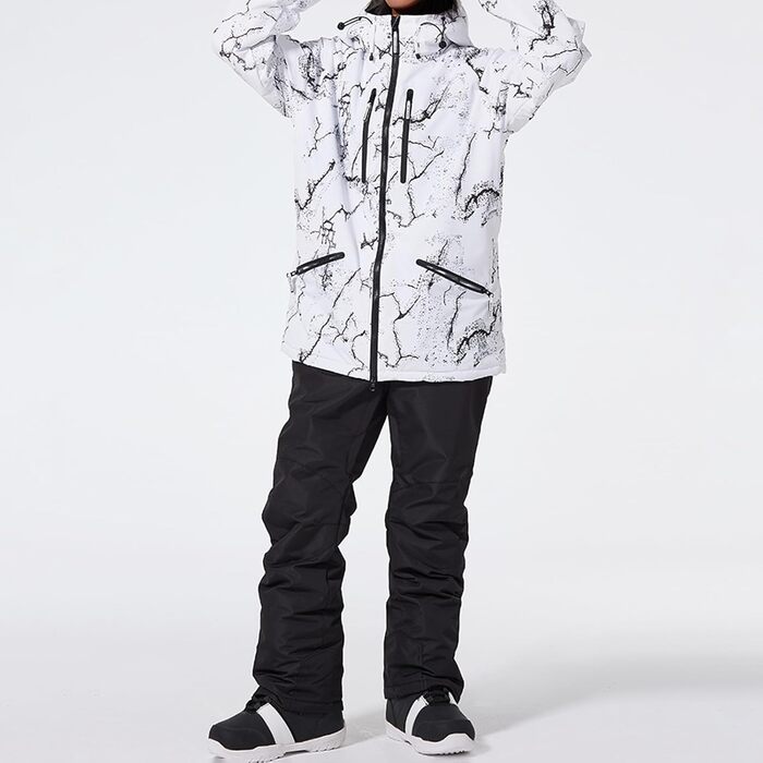 Сніговий костюм чоловічий HOUZONIY (XL, 009WT+Чорний) - комплект 2 шт.