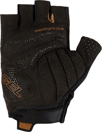 Чоловічі велоперчатки Ziener Curdin для гірського велосипеда та шосе | Короткі, дихаючі, з амортизацією (10.5, wood)