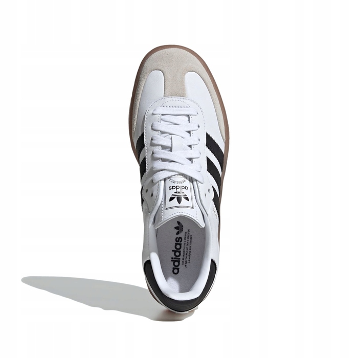 Жіночі кросівки adidas Sambae JI1349 білі, шкіряні, 38 2/3