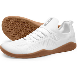 Чоловічі шкарпетки для бігу, мінімалістичні спортивні кросівки для чоловіків, CrossFit, важка атлетика, розмір 41 EU, білий колір