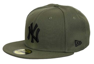 Кепка бейсболка New Era New York Yankees 59FIFTY Olive/Black 58-59 см