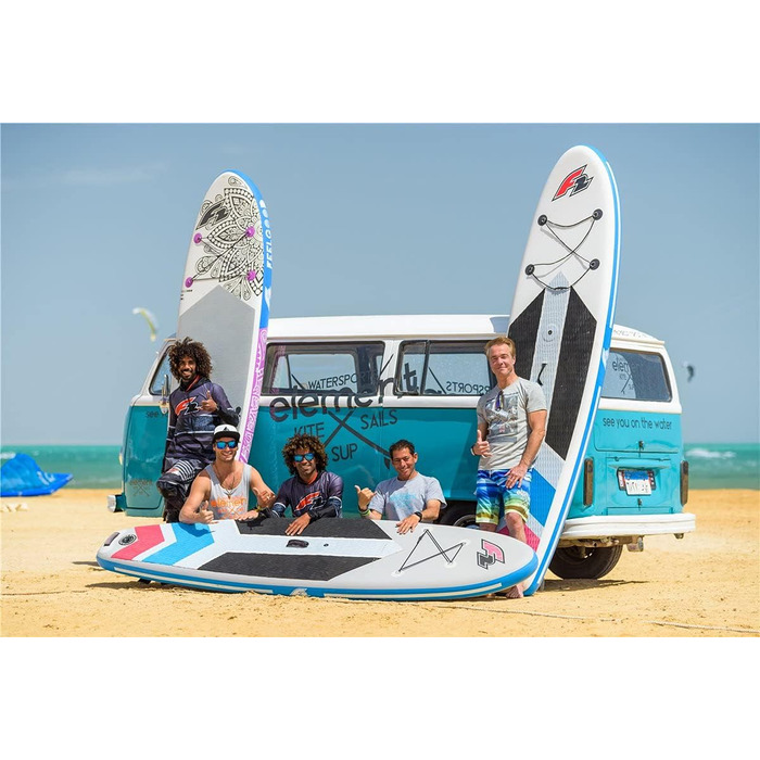 SUP дошка F2 Strato 10'5'' 320x83 см для веслування стоячи, надувна, серфборд ISUP