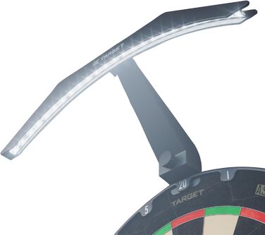 LED підсвітка для дартсу Target Darts – яскраве світлодіодне освітлення для дартс-дошки, універсальне кріплення, довжина кабелю 3 м, легкий монтаж