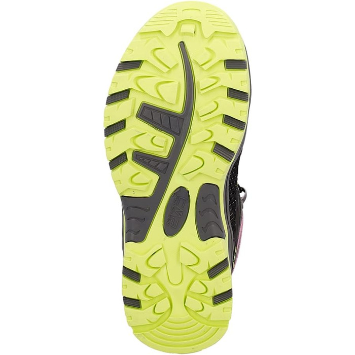 Дитячі трекінгові черевики CMP Rigel Mid Wp для хлопчиків та дівчаток, сірий та рожевий, 30 EU