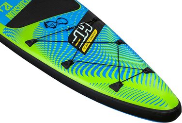 Надувна SUP-дошка Bestway Hydro-Force Touring Aqua Excursion 381×79×15 см, комплект для серфінгу