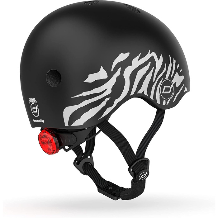 Дитячий шолом Scoot&Ride XXS, зебра, універсальний дизайн