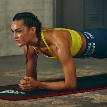 Гімнастичний килимок adidas для фітнесу та йоги, нековзний, спортивний мат для тренувань