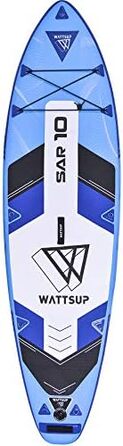 Надувна SUP-дошка Wattsup SAR 10 Combo 305x81x15 см з каяк-сидінням і подвійним веслом, комплект для сапбордингу
