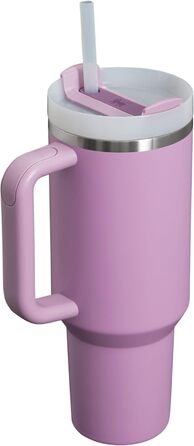 Термочашка Stanley Quencher H2.0 Flowstate з трубочкою 1.2 л, нержавіюча сталь, термобутилка BPA Free, зберігає холод до 48 годин, підходить для посудомийки