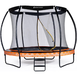 Батут Sportstech HTX500 305 см для вулиці, дитячий, з захисною сіткою, німецька якість, комплект до 120 кг