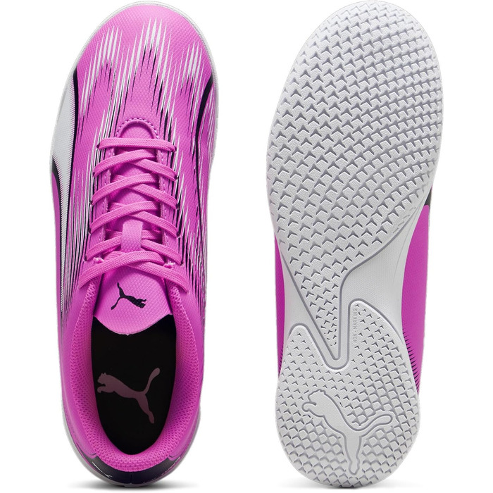 Дитячі футбольні бутси PUMA Ultra Play It Jr - рожево-біло-чорні (35.5 EU)