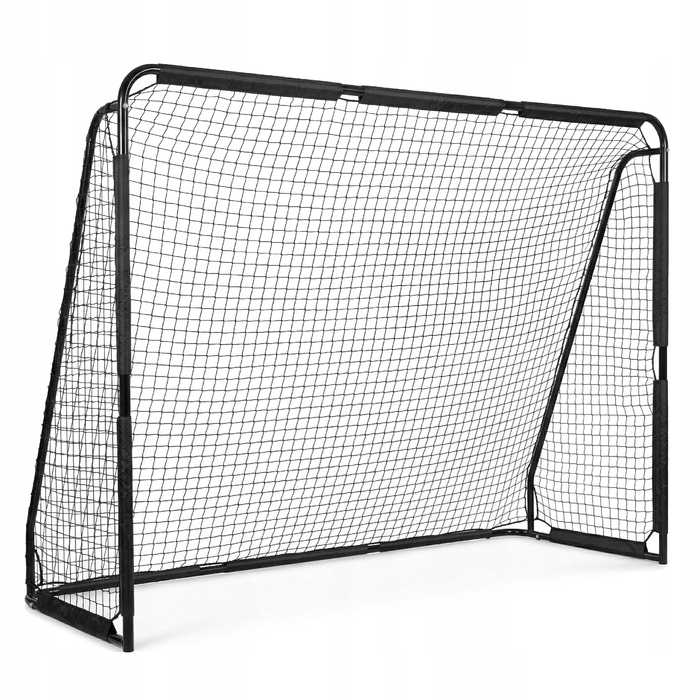 Переносні футбольні ворота Xboost, чорні, 300 x 200 x 90 см